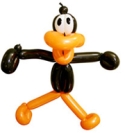 Balloon Art Daffy Duck Balloon Art Daffy Duck