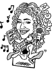 Caricaturist  - Madonna